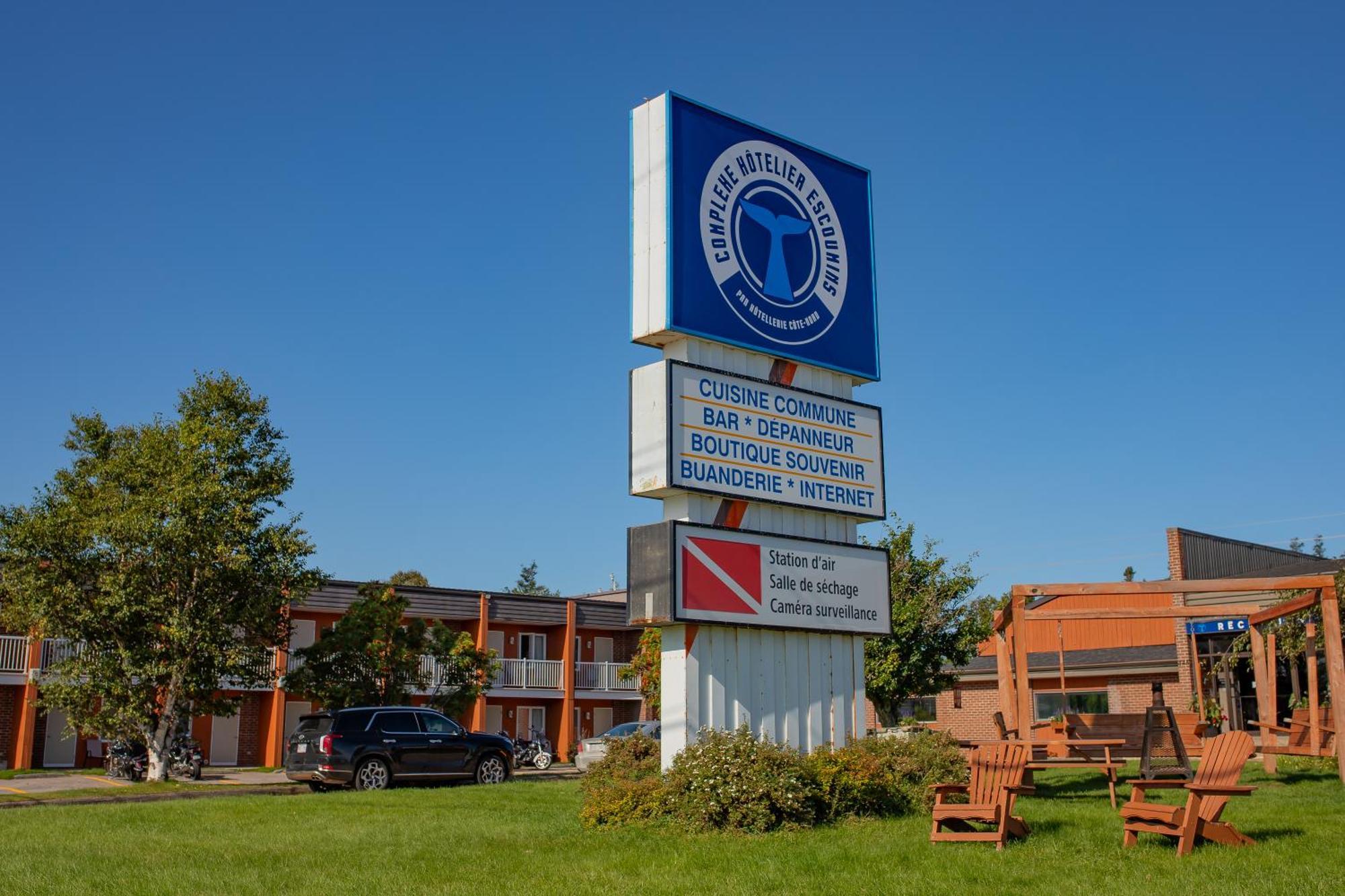 Complexe Hotelier Escoumins Les Escoumins Buitenkant foto